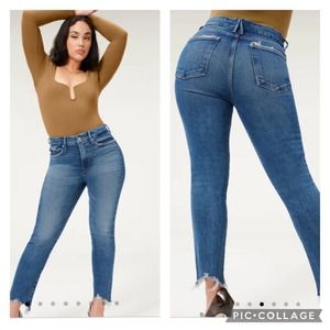 Good American Good Legs Cigarette Jeans Size 6
